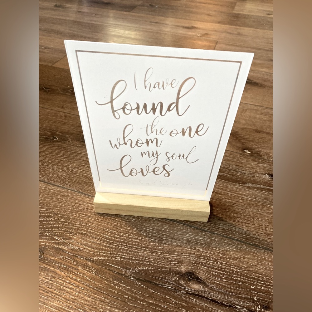 Wedding sign